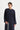 Buttoned Blazer Abaya - Navy